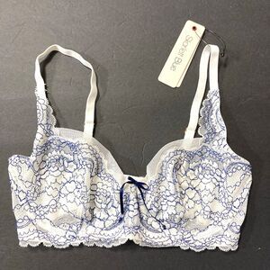 Skarlett Blue I Love You Sheer Balconette Bra